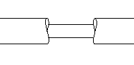 Pipe Cut in 2D Plans