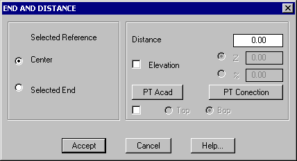 EPLANT-Piping: Component Placement by End and Distance