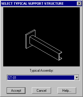 Typical Support Structure